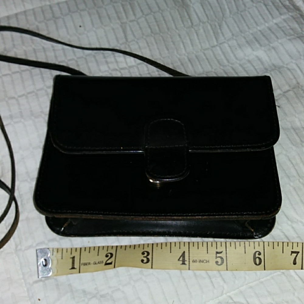 Mundi vintage small leather crossbody